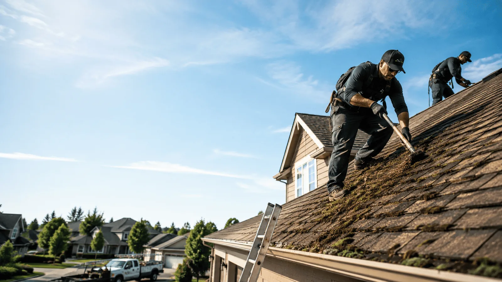 Roof Moss Removal in Springville, TN near me